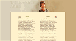 Desktop Screenshot of litovkina-anna.com